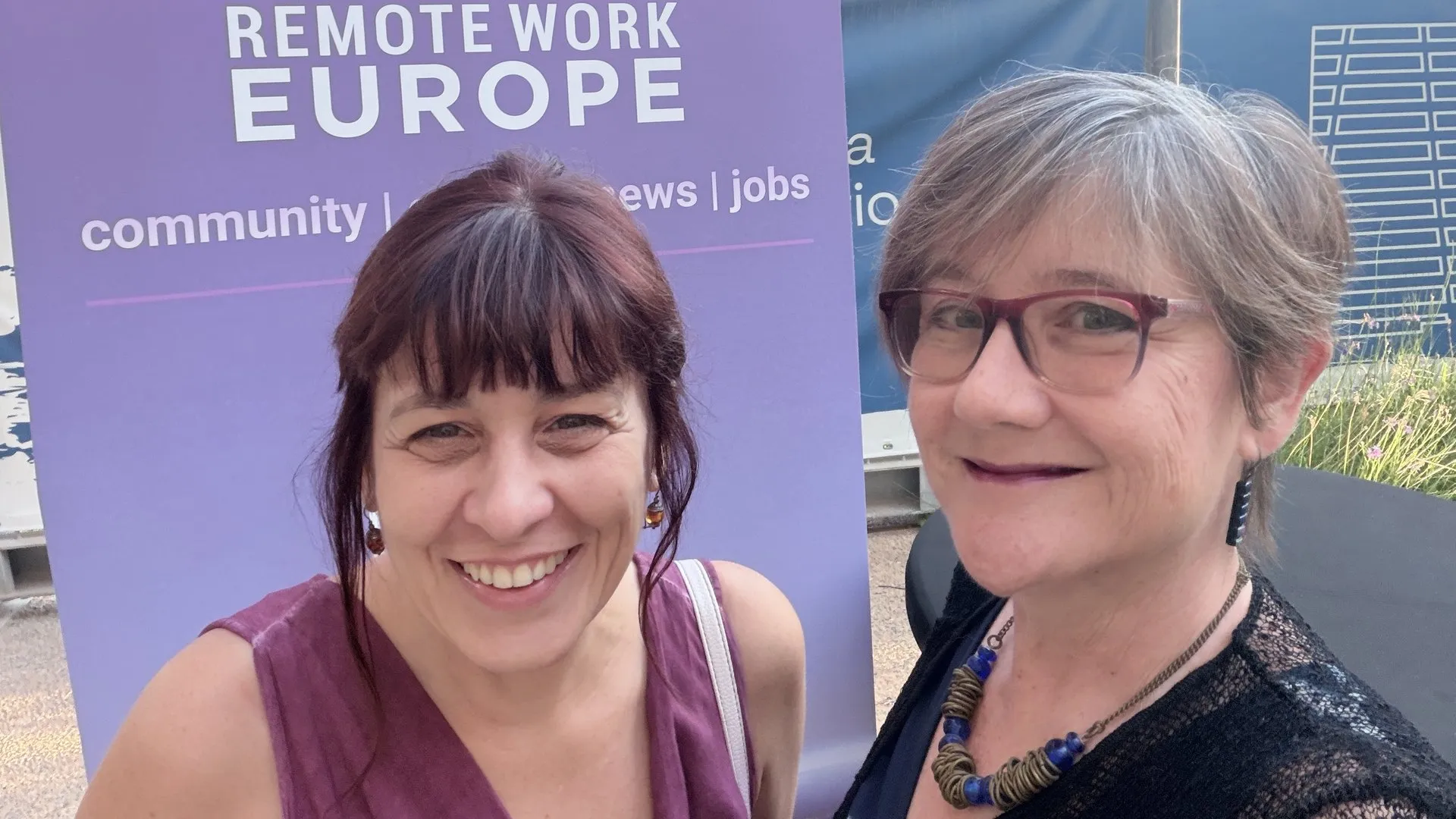 We recorded a podcast about remote work, and met in person the same afternoon