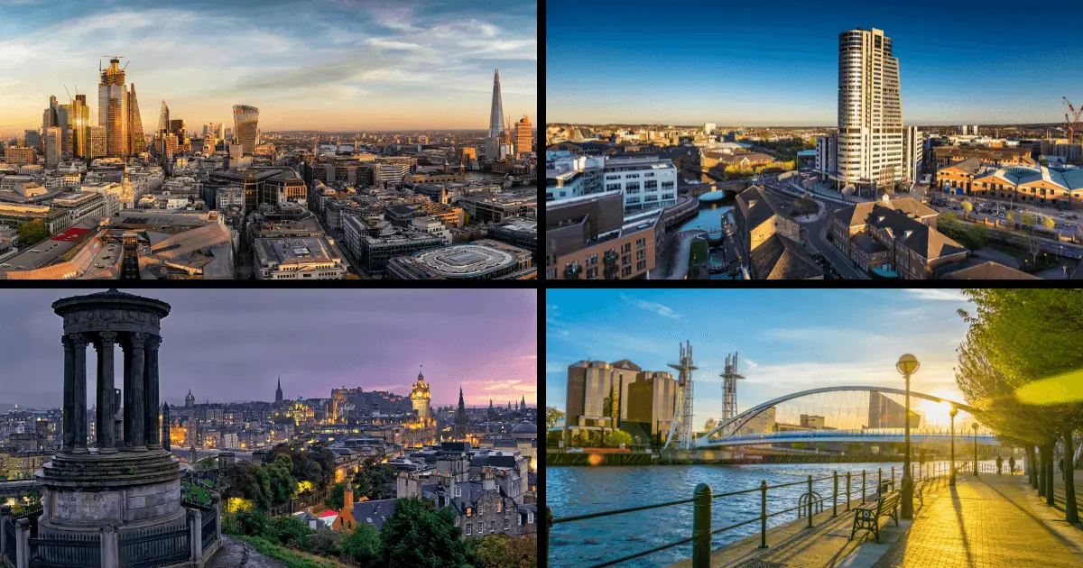 The Best UK Cities and Towns for Remote Workers