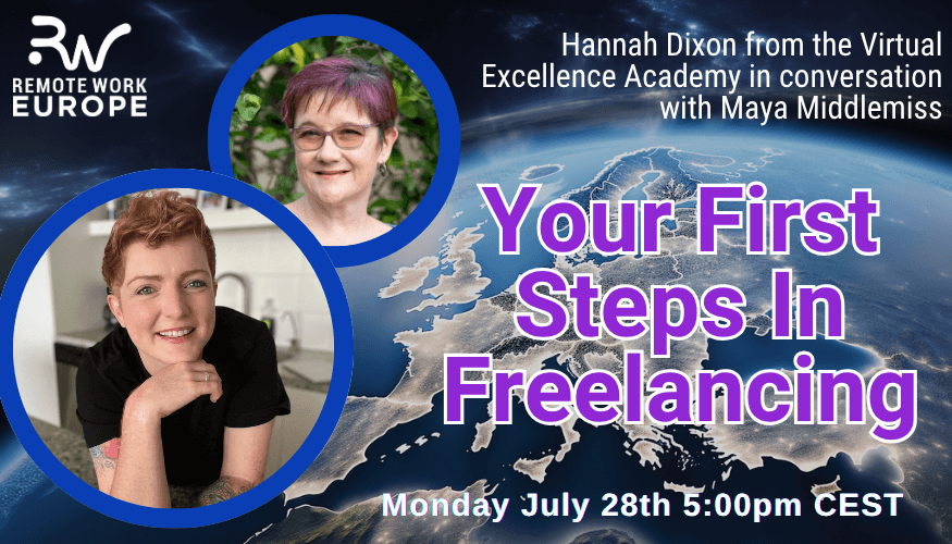 First steps in freelancing - with Hannah Dixon, Virtual Excellence Academy