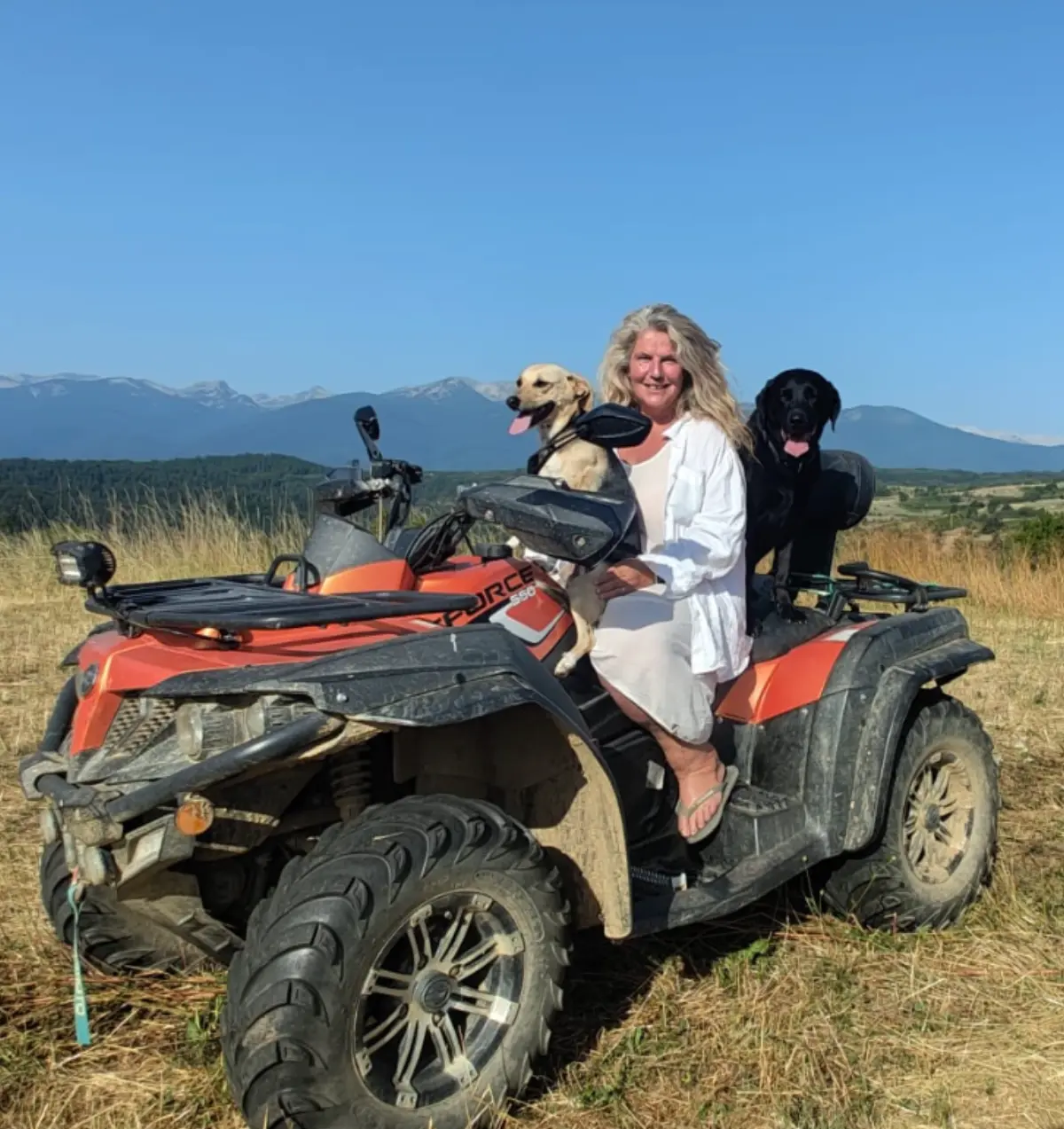 Michelle (With Obi and Aztec along for the ride)