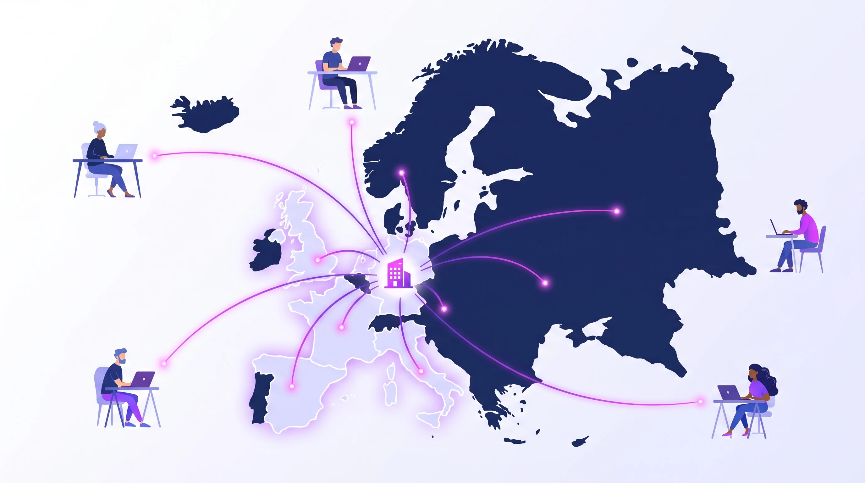 Open to remote: European employers advertising fully remote roles without being remote-first