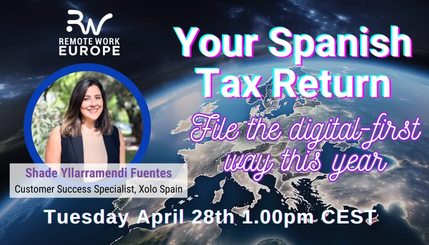 Your Spanish tax return: file the digital-first way this year
